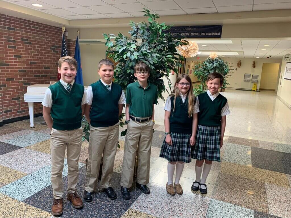 Will Carleton Academy's other competitors in the Classical Academy Spelling Bee.
