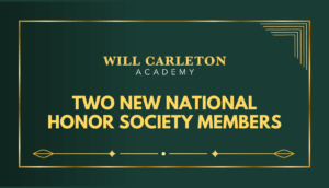 Two New National Honor Society Members